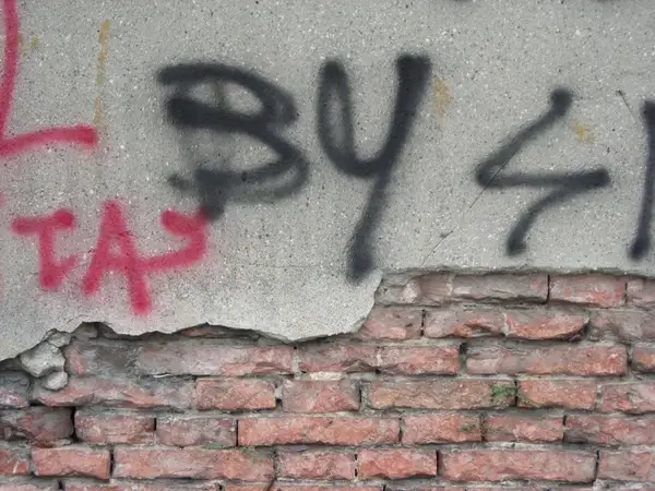 wall plaster graffity