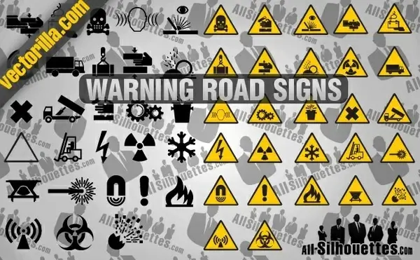 Warning Road Signs