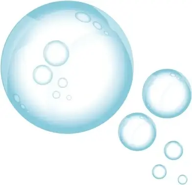 Water Bubbles Vector 