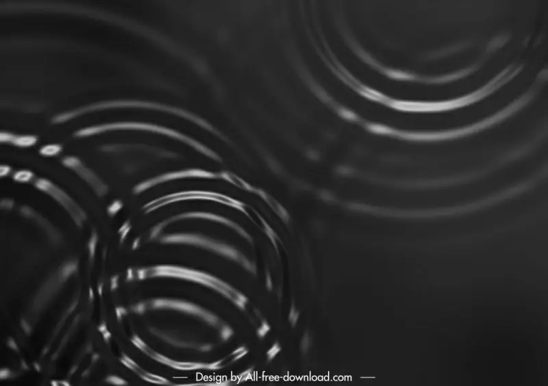 water ripple brushes backdrop dark monochrome design