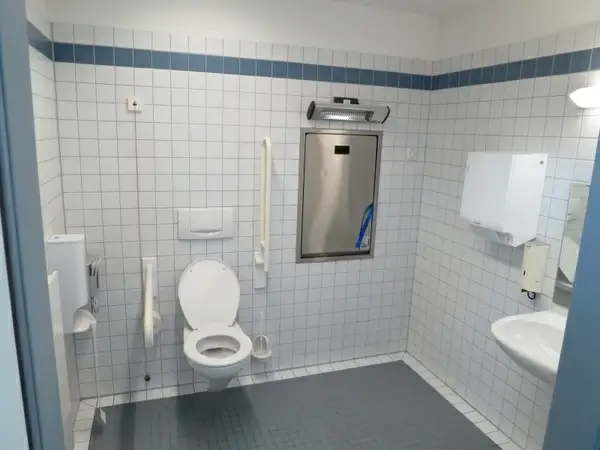 wc barrier free toilet disabled