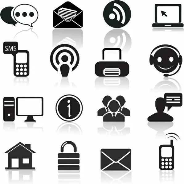 Web and Communication Icons