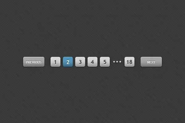 web paging button elements psd download