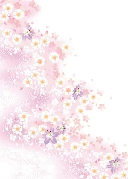 white flower and pink background