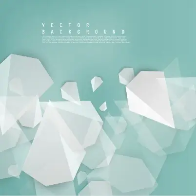 white origami background modern vector