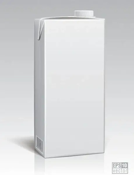 white packing model 06 vector