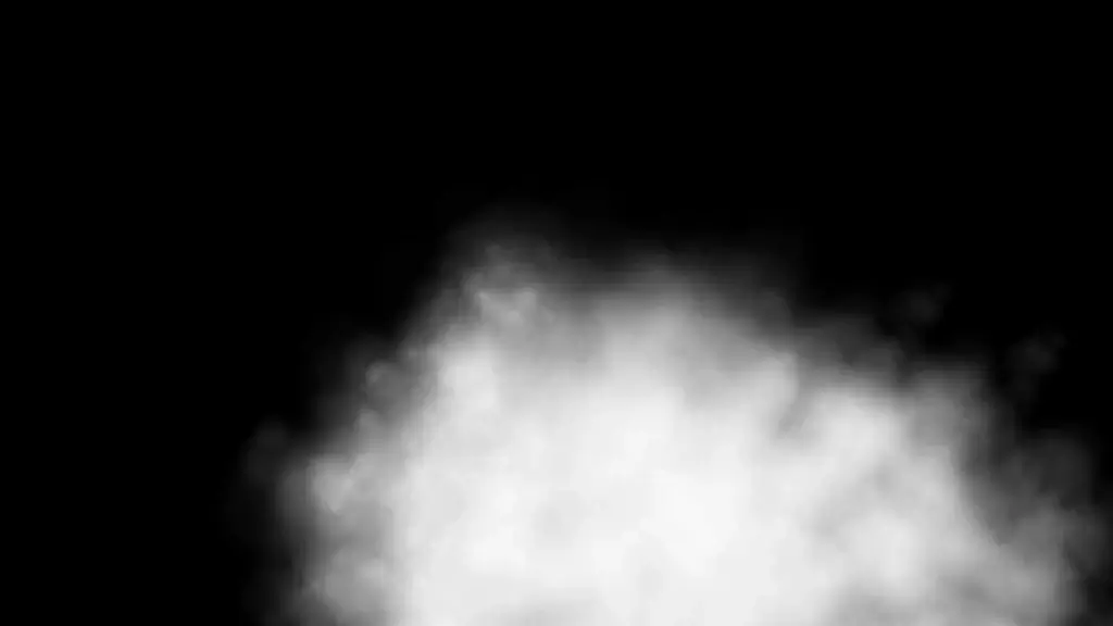white smoke exhaust in darkness