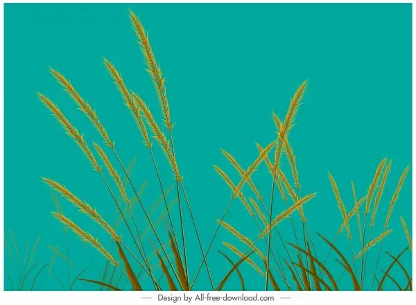 wild rush painting colored classic decor