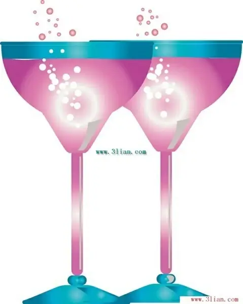 wine glass vector