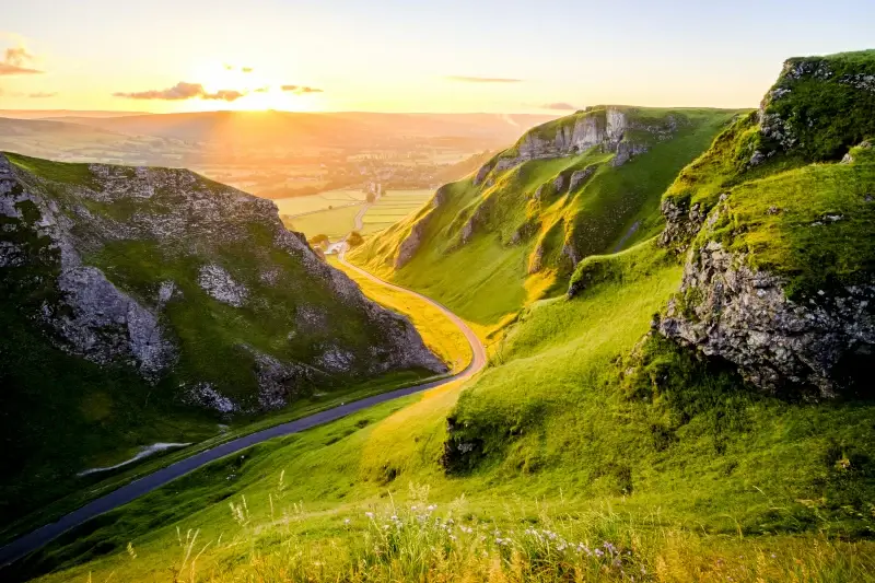 winnats pass picture backdrop elegant peaceful 