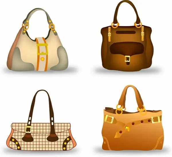Woman Handbag Collection Set