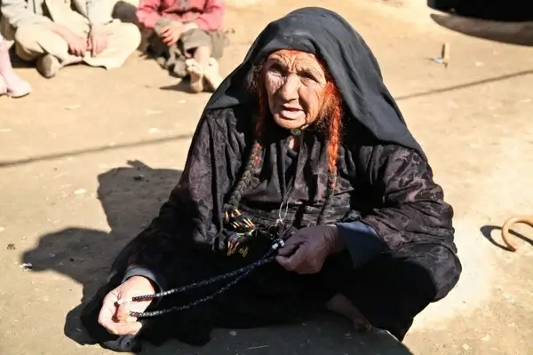 woman old afghanistan