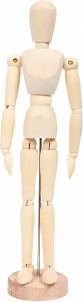 wooden mannequin