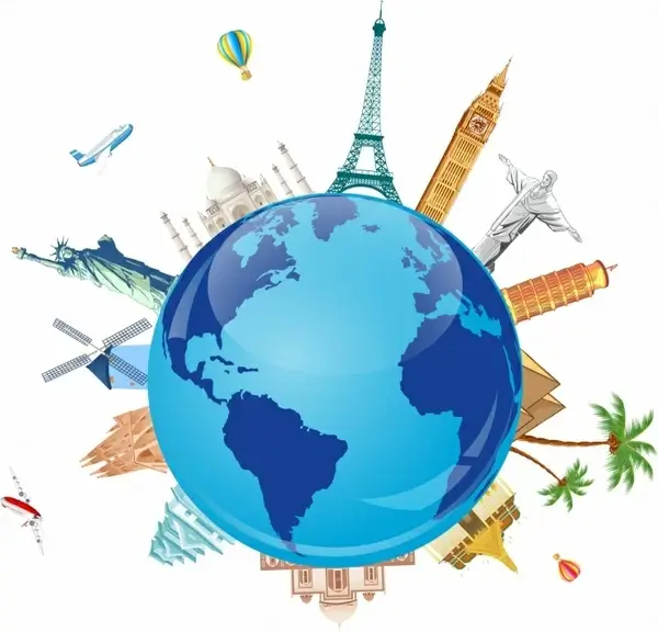 World Travel Symbols