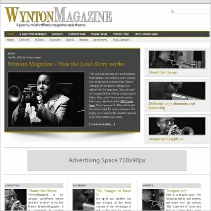  Wynton Magazine Template