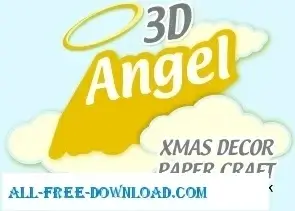 Xmas Angel Paper Craft