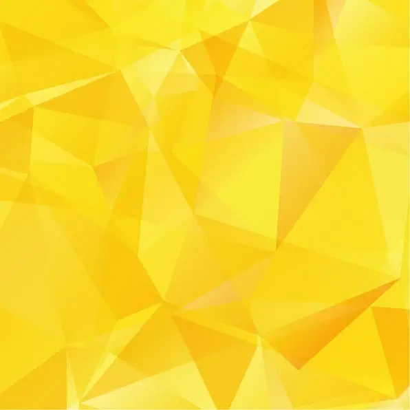 yellow geometric shapes background vector