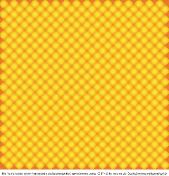 yellow glowing grid vector