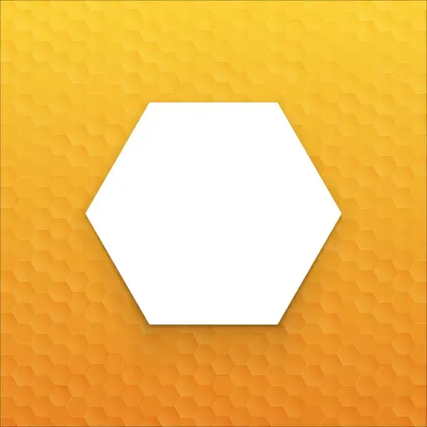 yellow hexagon background