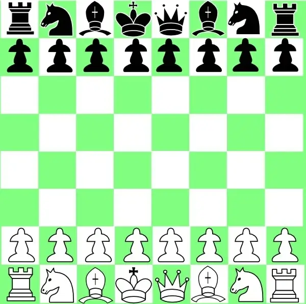 Yet Another Chess Game clip art