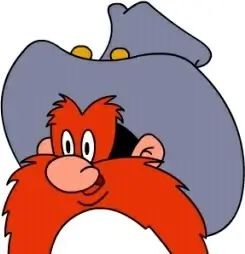 Yosemite Sam zoomed