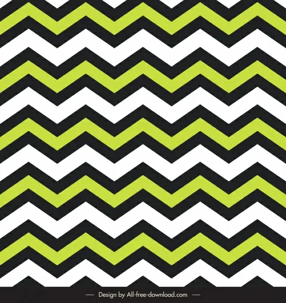 zigzag pattern template colorful illusion design