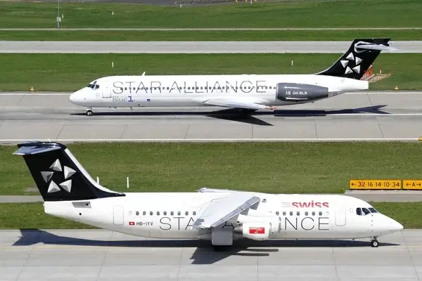 zurich international airport jets passengers