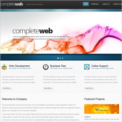  Best Webdesign Template Free website templates in css 