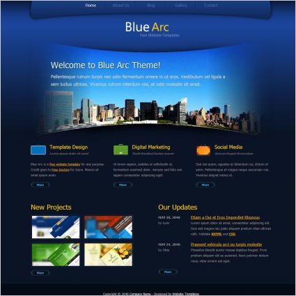 website themes