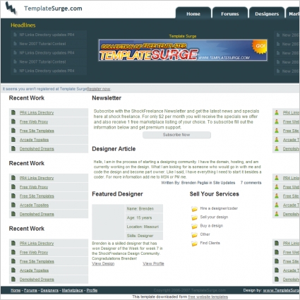 surge studio website