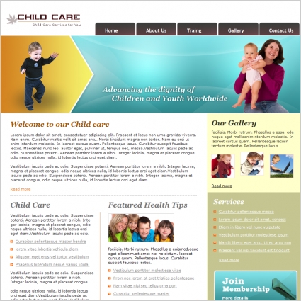 Child Care Template Free Website Templates In Css Html Js Format For Free Download 158 84kb