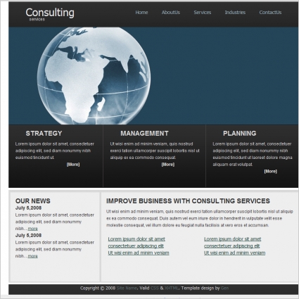 Consulting Services Template Free Website Templates In Css Html Js Format For Free Download 66 68kb