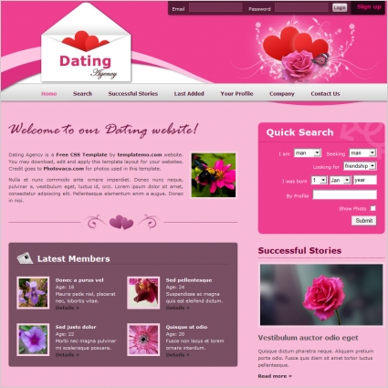 pink and blue online dating