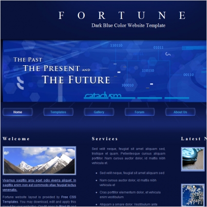 Fortune Free Website Templates In Css Html Js Format For Free Download 117 50kb