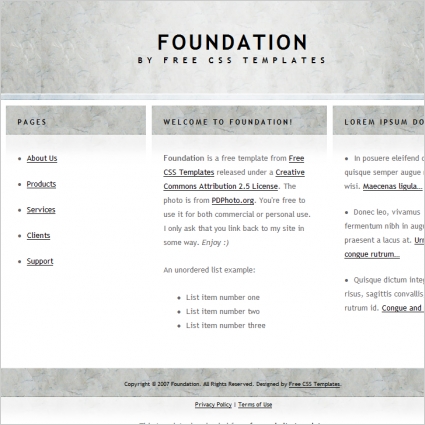 Foundation Free Website Templates In Css Html Js Format For Free Download 39 78kb