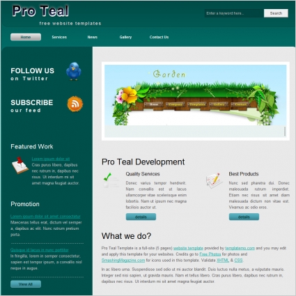 Pro Teal Free Website Templates In Css Html Js Format For Free Download 928 84kb