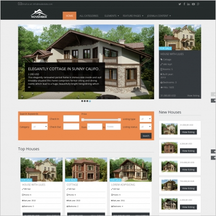 Real Estate Website Templates - GoDaddy