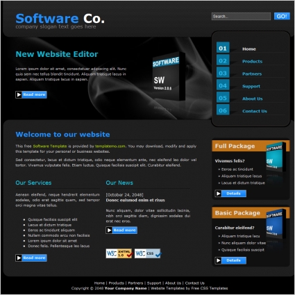 dreamweaver templates download