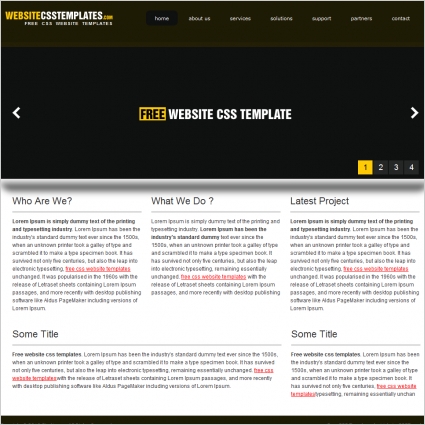 Download Html Css Templates For Free Wcsst 10 Free Html Templates - Riset