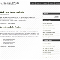 Black website template free website templates for free download about ...