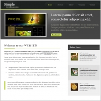 simple website templates free download