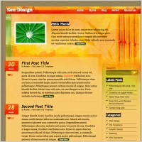 Zen Design Template