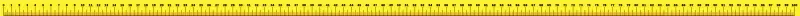 100 cm ruler icon flat yellow sketch 