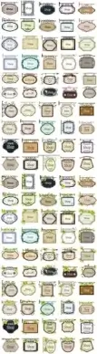 100 decorative vector listed shop
