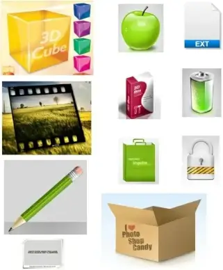 10 beautiful foreign psd layered