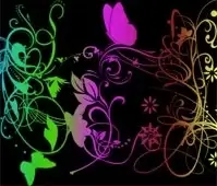 10 Flowerish Brushes No.01
