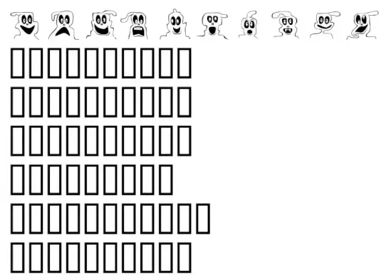 10 Lil' ghosts