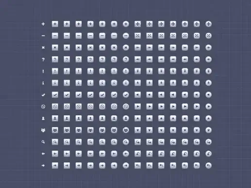 128 16px Toolkit Icons