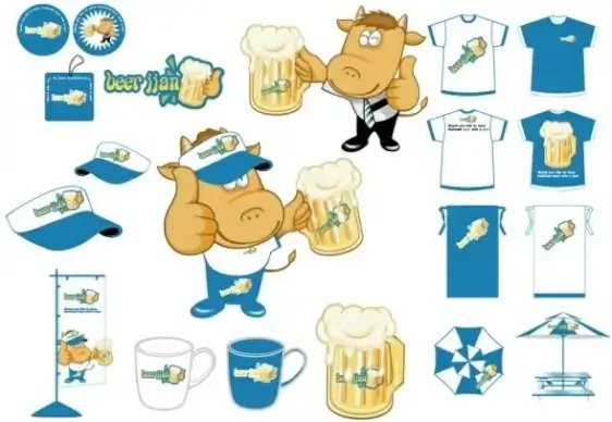 1 set of manual beef beer vi