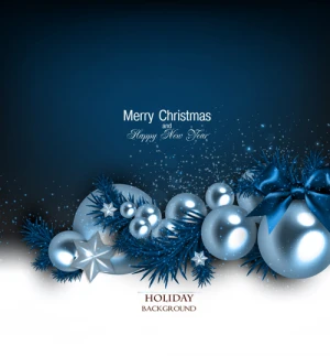 2015 christmas and new year ornate pearl background